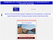 Tablet Screenshot of intelligentedu.com